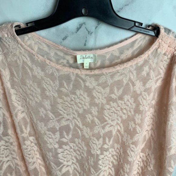 Anthropologie Deletta Loretta Banded Hem Top - Picture 7 of 8